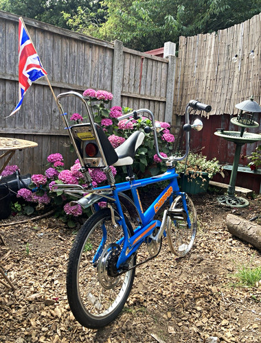 Blue raleigh chopper 3 - raleigh, mk
