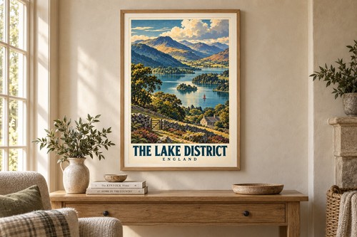 Lake district vintage travel - vintage,