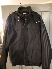 Mens Adidas Utility Full Zip Hoodie Black Size Medium Jacket