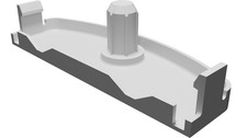 Rear Tow Hook Cover for Audi