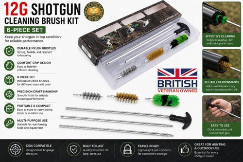 Pcs shotgun cleaning kit - 6,