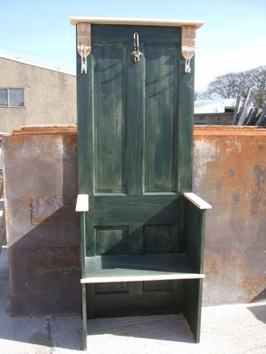 Monks bench seat pew - , settle