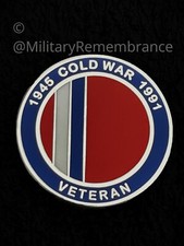 Cold War Veteran Colours Lapel