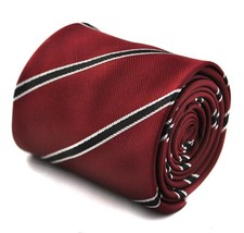 maroon and black club striped