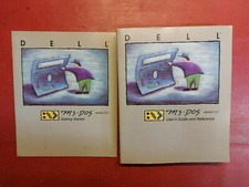 MS DOS 5.0 Manual Dell Vintage