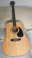 Cort AD880 Natural Satin Acoustic Guitar & ABC Music padded case