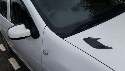 Bonnet induction scoop vents - induction,