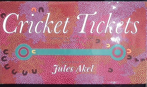 Cricket tickets lord ground - cricket,