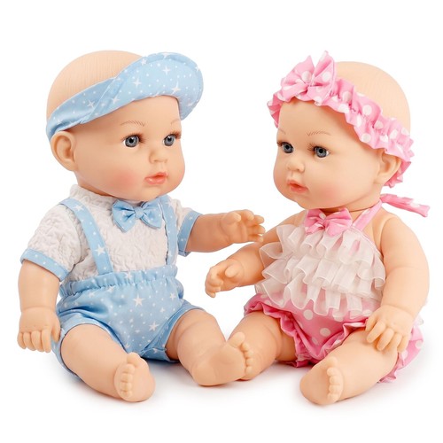 Twin baby dolls realistic - baby,