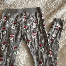 Christmas Snowmen Pj Bottoms