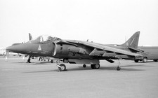 SAOEU, British Aerospace Harrier GR.7, ZG472 'O' - Original B&W neg