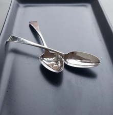 Two Solid Silver Antique
