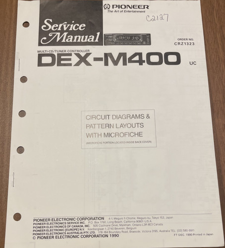 Pioneer dex m400 - pioneer, multi-cd