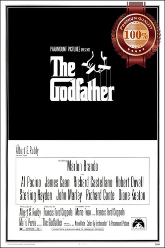 The godfather 1972 70s - godfather, logo