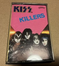 Vintage Kiss Killers Cassette Tape 1982 Album Import Casablanca Made In Holland