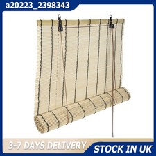 Bamboo Roll Up Window Blind