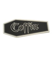 Coffin Case Guitar Sticker