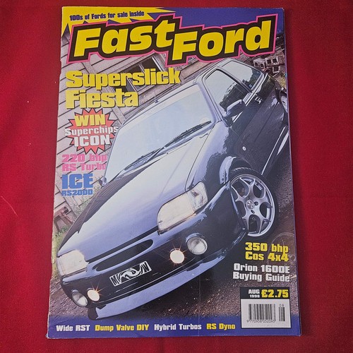Fast ford magazine august - fast, 1998