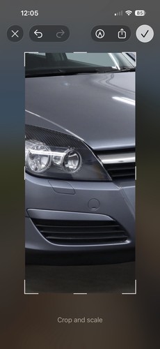 Vauxhall astra mk5 - vauxhall, front
