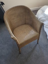Lloyd Loom Chair And Linen