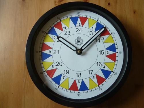 Raf sector replica wall - wall, clock
