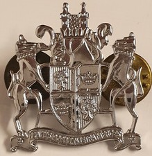 Nottingham Coat of Arms Badge  QTY 2 Salus Populi Nostra Merces