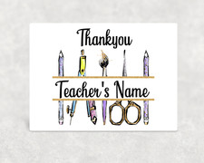 Teachers Desk Protector, Personalised Teacher Gift, End Of Year Teacher Gift