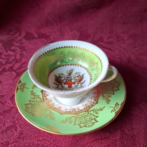 Coalport miniature cup and - miniature,