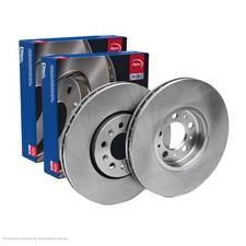2x APEC Front Brake Discs For