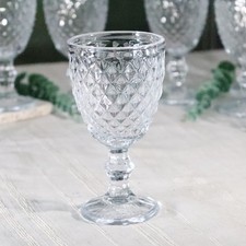 Vintage Coloured Wine Glass