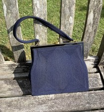 Vintage  Navy Blue Corde
