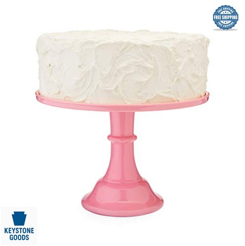 Melamine cake stand pink 5 - pink, 11.5