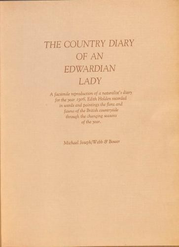 The country diary an - the, of