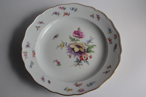 Meissen porcelain plate - meissen,
