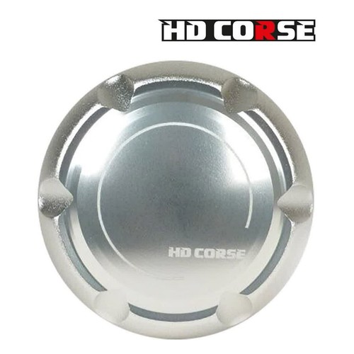 Alu cnc silver tank cap - alu,
