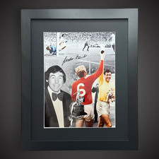 Framed Gordon Banks Hand