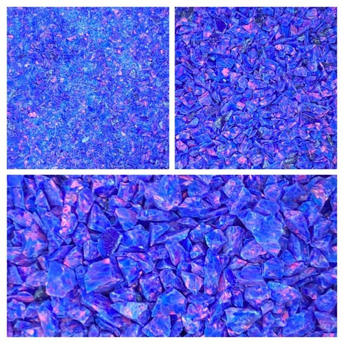 Crushed opal indigo - opal,