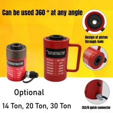 14/20/30 Ton New Hollow Plunger Split Type Lifting Tool Hydraulic Cylinder Jack