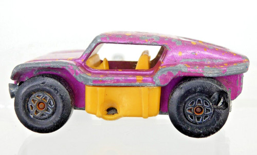 Matchbox beach buggy pink - beach,