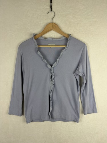 Jigsaw dusty blue ruffle - dusty,