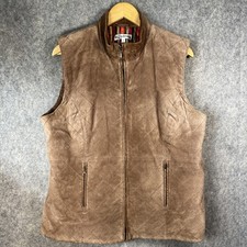 Bushwacker Suede Gilet Womens