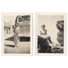 BOSCASTLE Cornwall Lady at the