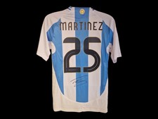 Lisandro Martinez Signed 24/25 Argentina Football Shirt COA