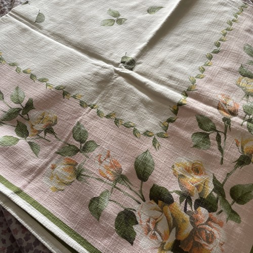 Vintage linen cotton - linen,