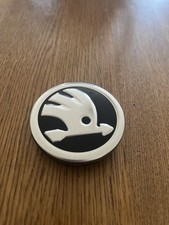 Skoda Centre Wheel Cap Badge 5EO 601 151 Fits Elroq Enyaq Octavia 50mm Dia