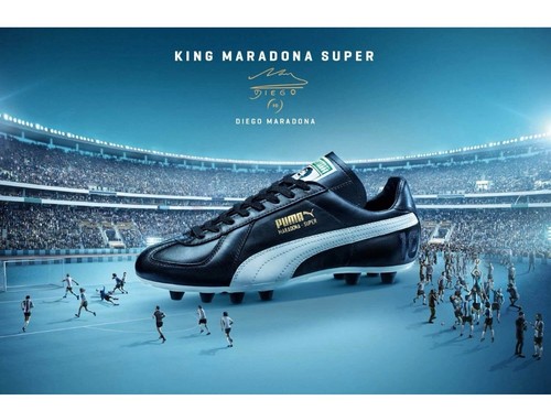 Diego maradona super - super, king