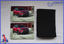 GENUINE VAUXHALL CROSSLAND 2020-2025 OWNERS MANUAL HANDBOOK AUDIO WALLET PACK
