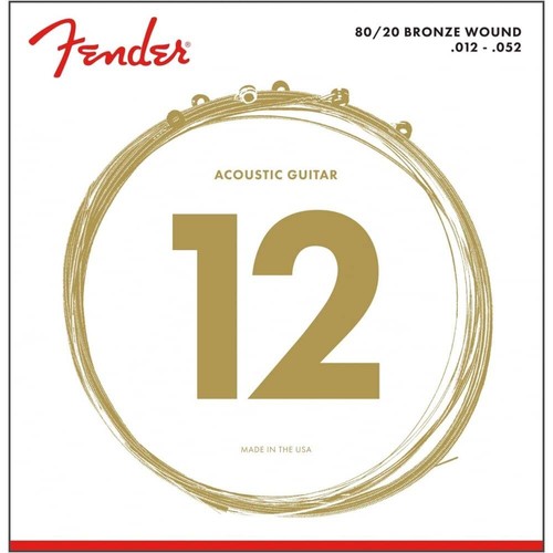Fender bronze 12 52 - 80/20,