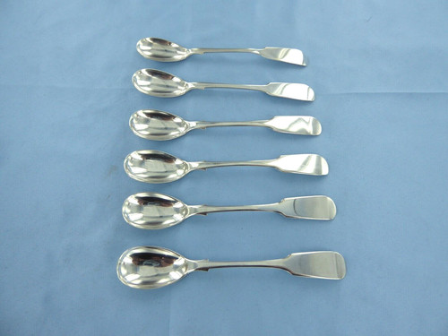 Antique set six sterling - an,