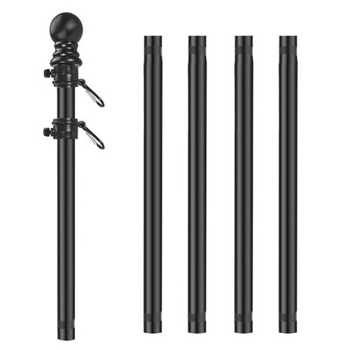 6ft wall mounted flag pole - wall-mounted,